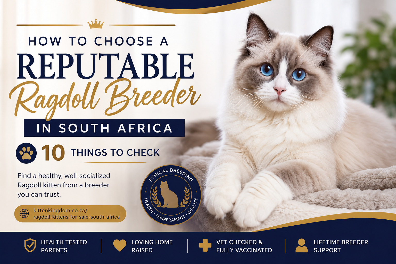 How to Choose a Reputable Ragdoll Breeder in South Africa: 10 Things to Check
