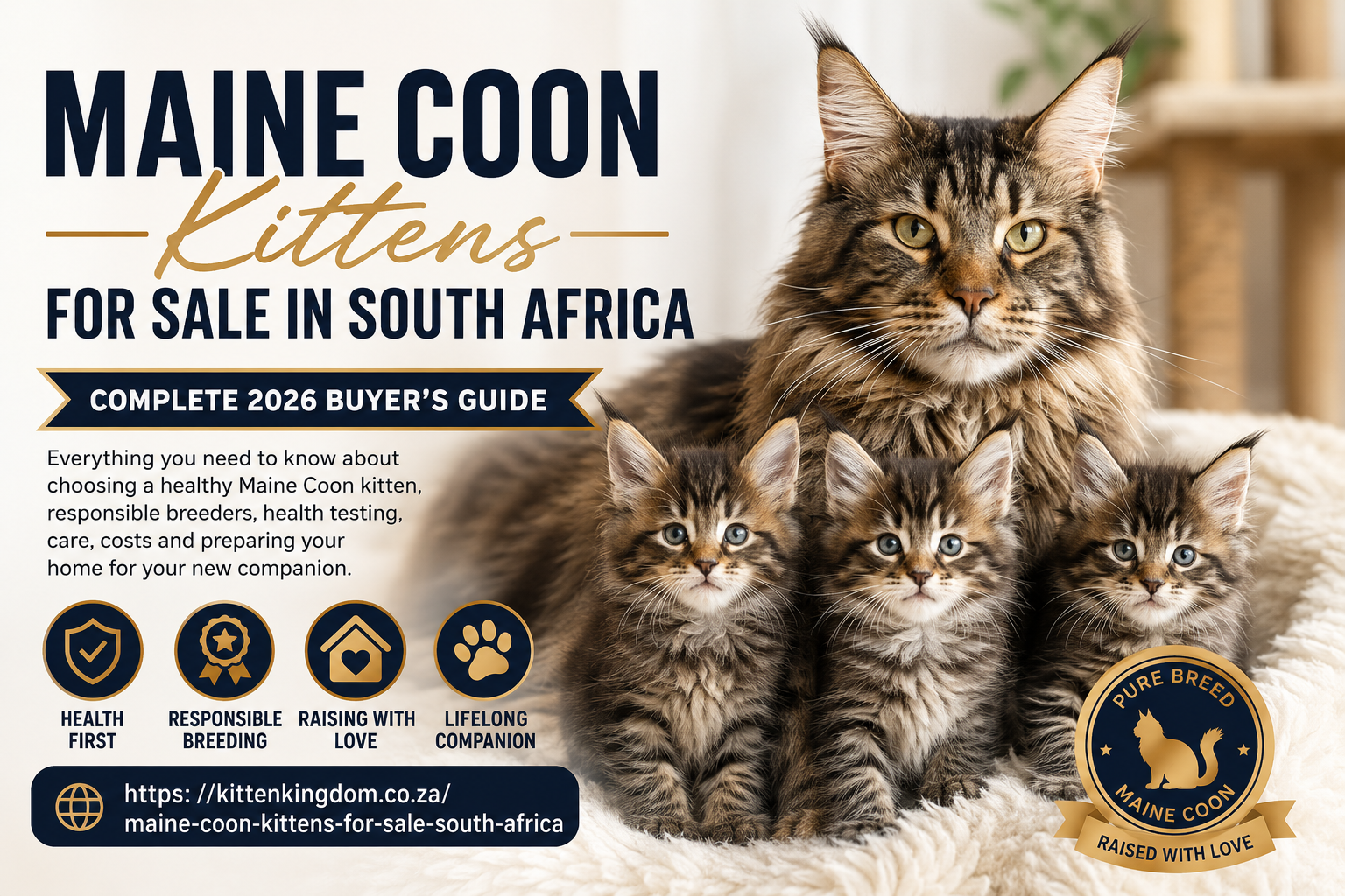 Maine Coon Kittens for Sale in South Africa: Complete 2026 Buyer’s Guide