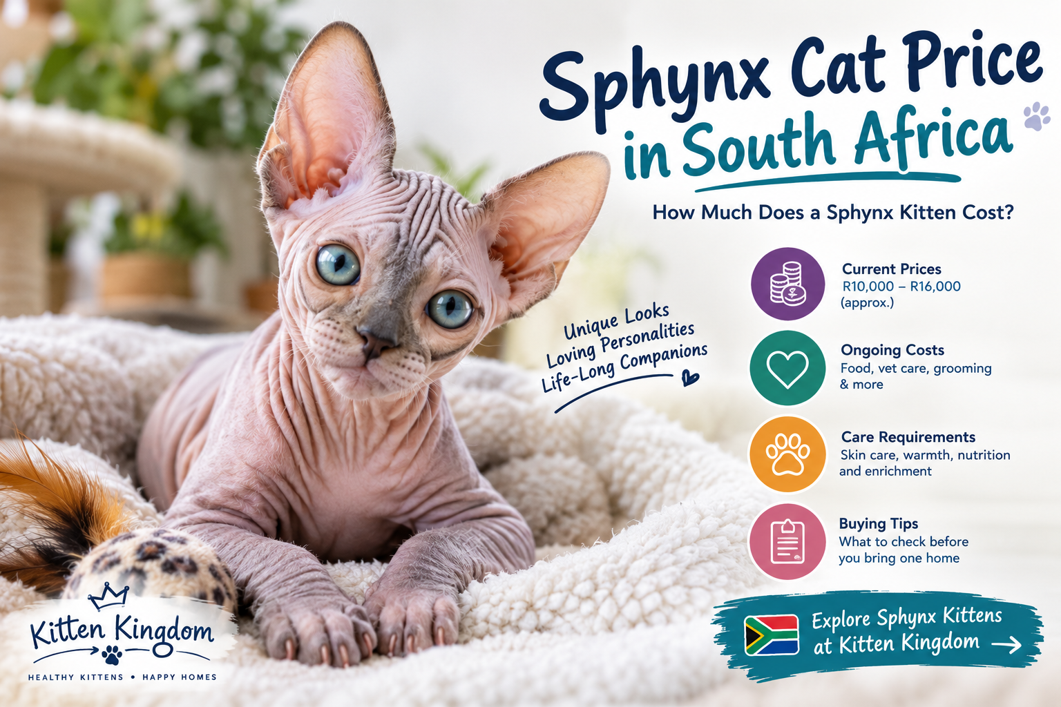 Sphynx Cat Price in South Africa: How Much Does a Sphynx Kitten Cost?