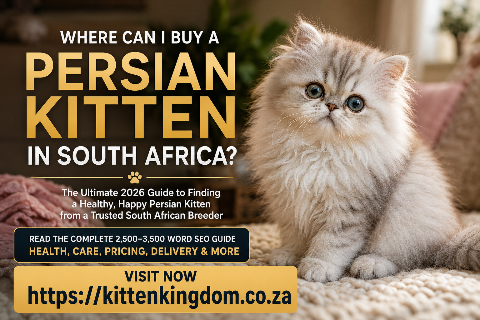 Where Can I Buy a Persian Kitten in South Africa? Complete Guide.